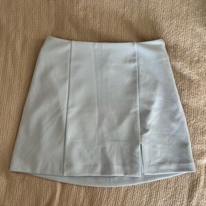 Forever 21 Baby Blue Mini Skirt